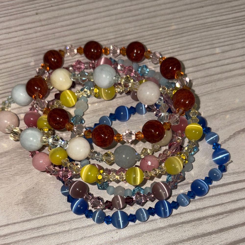 Assorted Gemstone Bracelets - Picture 2 of 16